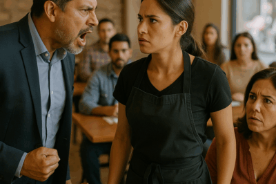 🔥 “Todos Temían el Temperamento del Millonario — Pero Nadie Imaginó Que Sería Una Simple Mesera Quien Se Atrevería a Enfrentarlo Frente a Todos… Lo Que Sucedió Después Cambió la Vida del Hombre Más Temido de la Ciudad y Dejó al Restaurante Entero en Silencio.”