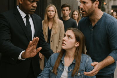 “Le negaron la entrada a una joven en silla de ruedas solo por su condición, mientras todos miraban en silencio. Pero entonces, un padre soltero dio un paso al frente, dijo algo que nadie olvidará y cambió por completo el rumbo de la historia.”