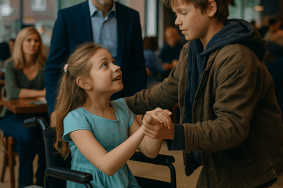 💥“DÉJAME BAILAR CON TU HIJA Y HARÉ QUE VUELVA A CAMINAR”, DIJO EL NIÑO MENDIGO 😱🔥