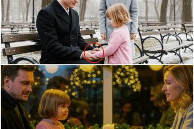 “Una noche de Navidad, un millonario solitario cenaba solo en su mansión cuando una niña se acercó a su mesa y le dijo con ternura: ‘Finge que eres mi papá por hoy’. En ese instante, el hombre quedó paralizado. Lo que ocurrió después cambió su vida para siempre y transformó una noche vacía en la historia más conmovedora de su vida.”