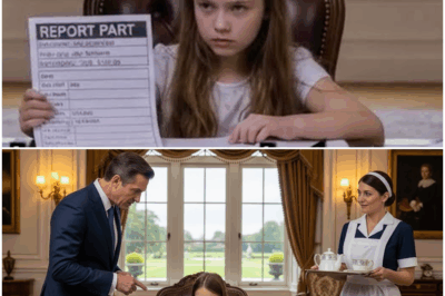 “El Magnate Que Pasaba Días Enteros Recriminando a Su Propia Hija por Sus Bajas Calificaciones Jamás Imaginó Que Una Empleada Silenciosa, Observadora y Subestimada Revelaría un Secreto Oculto Que Desenmascararía la Verdad, Cambiaría el Destino de la Familia y Haría Que Él Viera a Su Hija con Otros Ojos para Siempre”