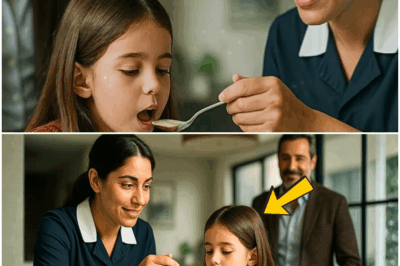 🚨Durante dos semanas, la hija del empresario viudo rechazó cada comida, cada intento de consuelo y cada gesto de afecto… hasta que llegó la nueva empleada del hogar y ocurrió algo tan inesperado que la mansión entera quedó en silencio. Lo que pasó después reveló un vínculo oculto, un secreto familiar y una verdad que transformó la vida de todos.🔥