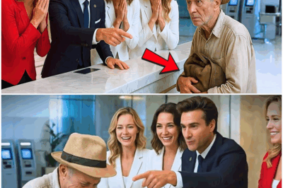 Un gerente se burló de un cliente desaliñado diciéndole: “Si tienes dinero en la cuenta, ¡te pago el doble!”, convencido de que jamás podría cumplir el desafío… pero cuando descubrió quién era realmente aquel hombre y lo que escondía entre sus documentos, su sonrisa desapareció de golpe y el banco entero quedó en estado de shock.