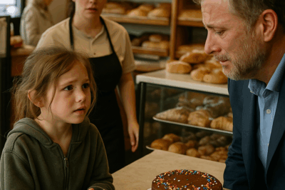 “La huérfana solo quería un pastel vencido para celebrar su cumpleaños sola. Cuando el millonario la escuchó, no pudo contener las lágrimas… lo que hizo después conmovió a todo el pueblo y cambió para siempre el destino de la niña.”