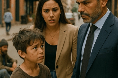 “Ella lo vio y se quedó helada: ‘Se parece a tu hijo muerto’, le dijo al millonario cuando miró al niño sin hogar en la calle. Lo que pasó después dejó a todos los testigos sin palabras: una coincidencia imposible, un pasado que regresa de entre las sombras y un secreto que llevaba años enterrado bajo la fortuna y el dolor de una familia rota.”