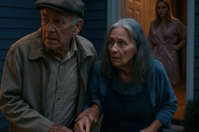 “Una pareja de ancianos escuchó por accidente una conversación aterradora en plena noche: su nuera planeaba algo siniestro para quedarse con todo. Sin decir palabra, empacaron sus cosas y escaparon de la casa familiar bajo la luz de la luna. Lo que ocurrió después dejó a todos en shock. Una historia real que revela hasta dónde puede llegar la ambición… y cómo el amor y la astucia pueden salvar lo que de verdad importa.”