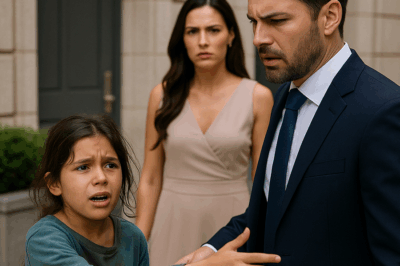 “‘¡Tu prometida quiere matar a tu hija!’, gritó una niña de la calle frente a un millonario — y lo que descubrió después dejó a todos en shock. Nadie imaginaba que aquella pequeña desconocida sabía un secreto capaz de destruir una familia entera. Lo que el empresario hizo tras escucharla cambió su destino, revelando una verdad oculta, una traición inimaginable y un final que nadie vio venir.”