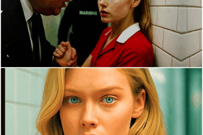 “El gerente llevó apresuradamente a la joven mesera hacia el baño del restaurante, sin imaginar que su esposo —un teniente de la Marina recién llegado de una misión secreta— estaba más cerca de lo que él creía. Lo que todos interpretaron como un acto sospechoso se convirtió en un malentendido monumental que desató tensión, revelaciones inesperadas y un giro que dejó a clientes y empleados completamente paralizados.”