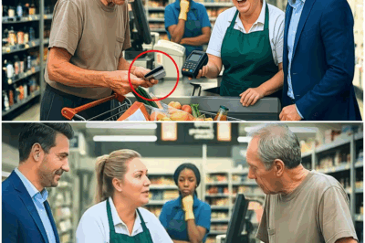 Un millonario que decidió disfarzarse para testar la humanidad de quienes lo rodeaban terminó con su tarjeta negada delante de toda la tienda… pero cuando la humilde limpiadora intervino con un gesto inesperado y desafiante, el ambiente se congeló, revelando una verdad oculta que cambió para siempre el destino de todos los presentes y desmontó las apariencias en un solo instante.