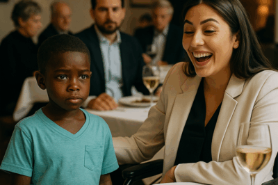 “Una millonaria paralizada se burló de un niño pobre que le ofreció curarla a cambio de sus sobras… pero el destino le dio una lección que nadie vio venir. Lo que comenzó como un acto de arrogancia terminó en una historia que conmovió al mundo entero, demostrando que la bondad puede nacer donde menos se espera.”