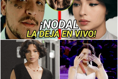 “Durante un concierto que parecía transcurrir con absoluta normalidad, Christian Nodal dejó a miles de fans en shock cuando abandonó el escenario inesperadamente tras un momento tenso provocado por una interacción sorpresiva con Ángela Aguilar. El público quedó paralizado, el equipo entró en pánico y lo que pasó detrás del telón desató rumores, miradas nerviosas y una historia que nadie se atrevió a contar hasta ahora.”