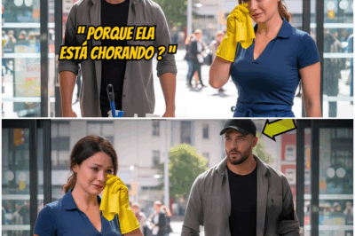 “Un director ejecutivo decidió visitar una de sus tiendas disfrazado de cliente común para conocer cómo trataban a los empleados. No imaginó que, al entrar, encontraría a la limpiadora llorando sola en un rincón. Lo que escuchó al acercarse lo dejó sin palabras y lo llevó a tomar una decisión que cambiaría no solo su empresa, sino también la vida de todos los trabajadores.”