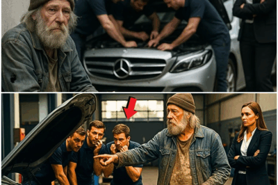 “Un hombre mayor, con la ropa sucia de grasa y el rostro cansado, se acercó a un taller y dijo: ‘Puedo arreglarlo a cambio de comida’. Los mecánicos rieron, sin imaginar que aquel anciano desconocido había sido una leyenda de la Fórmula 1. Minutos después, cuando lo vieron tocar el motor, entendieron quién era realmente… y su historia dejó a todos sin palabras.”