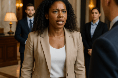 “La confundieron con una huésped más y la echaron de su propio hotel. Nueve minutos después, la mujer reveló la verdad que dejó a todos en shock: era la directora ejecutiva, la dueña absoluta del lugar. Lo que hizo después cambió para siempre la historia del hotel más lujoso de la ciudad, y demostró que el poder y la dignidad no necesitan uniforme ni permiso para imponerse.”