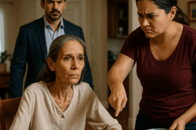 “Durante semanas, la madre del millonario comenzó a perder peso inexplicablemente. Los médicos no encontraban la causa, hasta que un día, su hijo regresó antes de lo previsto… y descubrió algo escalofriante en la mesa del comedor. Lo que vio a su esposa hacer en ese instante desató un escándalo familiar que sacudió a todos y reveló una verdad más dolorosa de lo que jamás imaginó.”