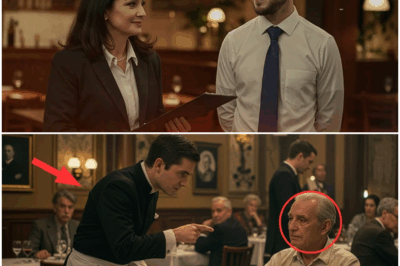 “Cuando un Camarero Decidió Burlarse de un Anciano por Pagar con un Puñado de Monedas, Creyó que Era Solo un Cliente Más… Hasta que Descubrió una Verdad Asombrosa, Profunda y Totalmente Inesperada Sobre la Identidad del Hombre, una Revelación que Transformó la Vergüenza en Admiración y Cambió para Siempre la Historia de Aquel Restaurante.”