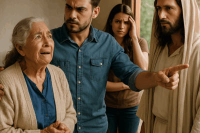 “Echó a su madre de la casa para que su esposa se sintiera cómoda, sin imaginar la lección divina que recibiría días después. Lo que comenzó como un acto de soberbia terminó en una experiencia que dejó a toda la familia sin aliento. Una historia real que demuestra que el amor y la fe siempre terminan venciendo al orgullo.”