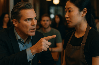 “El millonario pensó que podía humillar a una camarera por su acento, pero cuando ella le respondió en perfecto japonés, el restaurante entero se quedó en silencio. Lo que reveló después sobre su vida dejó a todos con lágrimas en los ojos.”