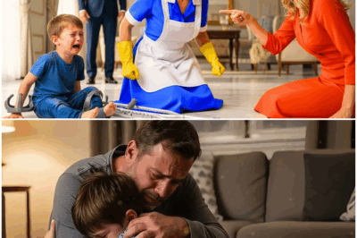 “Un millonario vuelve inesperadamente a su mansión para sorprender a su familia, pero lo que escucha al abrir la puerta —el grito desesperado de su hijo suplicando ‘¡por favor, para, no aguanto más!’— lo lanza a una carrera frenética por los pasillos, convencido de que algo terrible ocurre… sin imaginar la revelación explosiva y misteriosa que cambiará para siempre su forma de ver su propio hogar.”