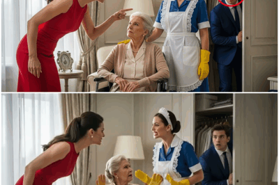 “El millonario que fingió ausentarse para poner a prueba a su prometida dejó a todos atónitos cuando la joven se negó a cuidar a su madre enferma; pero lo que nadie imaginaba era que la humilde empleada de limpieza intervendría con un gesto inesperado, revelando una verdad conmovedora y desencadenando un giro tan shockeante que cambió el destino de la familia para siempre”