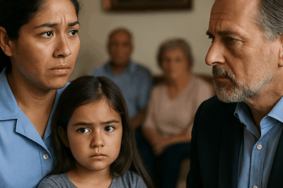 “Ella solo era la empleada que cuidaba a su hija mientras él lloraba a su esposa… pero un día, cuando la vio abrazar a la pequeña como si fuera suya, entendió que su hogar no estaba vacío, solo estaba esperando a la persona indicada. Lo que comenzó como gratitud se transformó en algo más profundo, en una historia que nadie en la mansión se atrevía a contar… hasta ahora.”