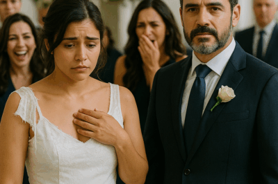 “La humillaron por su vestido roto en plena boda… pero segundos después, un hombre apareció entre los invitados, todos guardaron silencio y él gritó: ‘¡Esa es mi esposa!’ — lo que ocurrió después dejó sin palabras a los presentes y cambió la vida de la joven para siempre. Una historia de amor, lealtad y justicia que demuestra que el valor de una persona no se mide por la apariencia, sino por el corazón.”