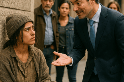 “Demasiado Bella para Ser una Mendiga: El Comentario Arrogante de un Millonario que Creyó Tenerlo Todo… Hasta que Ella Le Respondió Algo que lo Dejó Mudo, Cambiando su Vida, su Orgullo y la Historia de una Calle Entera”