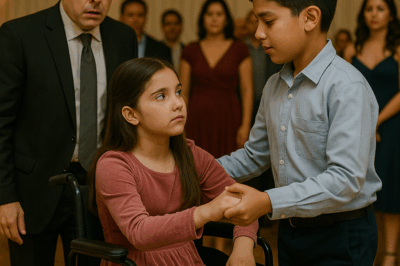 “La Insólita Petición de un Niño que Paralizó a un Millonario Durante una Gala: ‘Déjame Bailar con tu Hija… y Ella Volverá a Caminar’. Lo que Sucedió Después Dejò a Todos Sin Palabras, Revelando un Misterio Impensable que Cambió para Siempre el Destino de una Familia Entera”