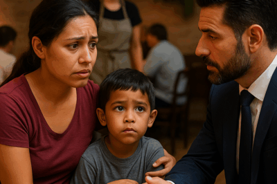 “Desesperada por salvar su hogar y proteger a su hijo, una madre soltera publicó un anuncio para contratar a un hombre que fingiera ser su esposo por un día. No sabía que aquel desconocido de traje y mirada profunda era en realidad un CEO multimillonario. Lo que comenzó como una farsa terminó revelando un secreto que cambiaría su vida y la de su hijo para siempre.”