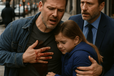 💥“ESTÁS A SALVO, PEQUEÑA…”: EL PADRE SOLTERO QUE DETUVO UNA BALA POR LA HIJA DEL CEO 😱🔥