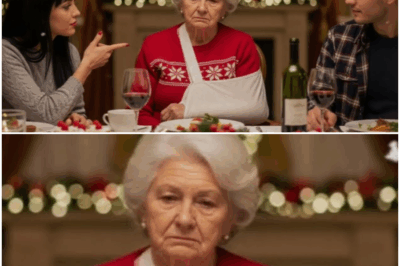 “En plena nochebuena, mi hija estalló en un grito que silenció a toda la familia: ‘¿Te gustó tu brazo quebrado?’. Nadie entendió si lo dijo por rabia, culpa o un secreto que llevaba meses escondiendo… pero lo que ocurrió después —cuando se reveló la verdad detrás del accidente, las mentiras acumuladas y una confesión que jamás imaginé escuchar— cambió para siempre nuestra Navidad.”