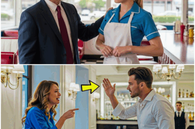 Cuando el multimillonario gritó humillantemente a la camarera frente a todos, jamás imaginó que ella le respondería con una amenaza directa, helada y absolutamente temeraria que paralizaría el restaurante; tampoco pudo prever que su reacción desencadenaría un giro inesperado, brutal y revelador que expondría secretos ocultos, rompería máscaras de poder y cambiaría la vida de ambos para siempre aquella noche inolvidable que marcaría sus destinos para siempre juntos.