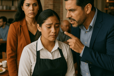 “La Humilló Frente a Todos en un Restaurante de Lujo: Le Lanzó Palabras de Desprecio Sin Saber Que Aquella ‘Camarera Común’ Era, en Realidad, la Dueña Multimillonaria del Lugar. Lo Que Pasó Después Fue Tan Inesperado Que Nadie en el Salón Se Atrevió a Hablar.”