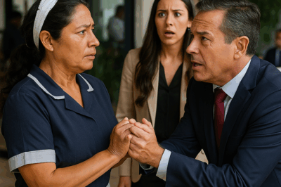 “Un millonario desesperado sorprendió a todos cuando, en medio de una situación límite, se arrodilló frente a su propia empleada de limpieza para hacerle una petición insólita: ‘¿Podrías fingir ser mi esposa?’. Lo que ella no sabía era que detrás de esa súplica se escondía un secreto tan inesperado y humano que cambiaría por completo sus vidas para siempre…”