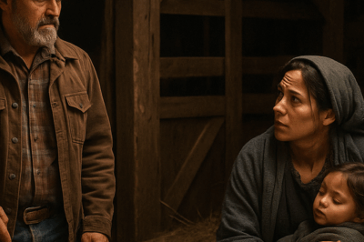 “Un vaquero solitario escuchó ruidos extraños en la oscuridad de su granero… y lo que encontró dentro lo dejó sin aliento. Una noche que comenzó con miedo terminó revelando un secreto que cambiaría su vida y el destino de toda una familia. Lo que escondían las sombras de ese lugar remoto era algo que nadie podría haber imaginado: una historia de compasión, redención y un misterioso reencuentro con el pasado.”