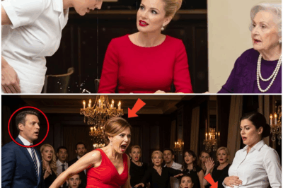 “La socialité arrogante que humilló públicamente a una camarera embarazada jamás imaginó lo que vendría después: cuando su esposo multimillonario descubre la verdad oculta detrás del incidente, una cadena de revelaciones explosivas desata el giro más impactante que deja a todos sin aliento y transforma el destino de ambas mujeres para siempre”