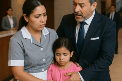 “Una empleada doméstica llevó a escondidas a su hija al trabajo para no dejarla sola en casa. Cuando su jefe millonario la descubrió, no la despidió… hizo algo que nadie esperaba. Lo que parecía un escándalo se convirtió en una historia de amor, humanidad y segundas oportunidades que conmovió a toda la empresa.”