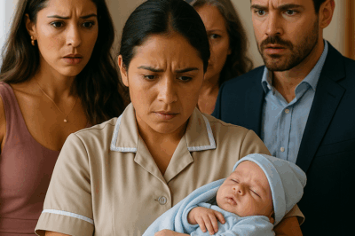 “El bebé del multimillonario nació ciego, y los médicos dijeron que no había esperanza — hasta que una nueva empleada doméstica descubrió algo que nadie había notado. Lo que encontró en la habitación del niño dejó a todos sin palabras y cambió para siempre la vida de la familia más poderosa del país. Una historia de fe, amor y un milagro inesperado que demuestra que no todo se compra con dinero.”