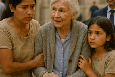 💥 “Una madre sin nada, una hija con un corazón inmenso y una anciana desconocida: el gesto que conmovió a una ciudad entera y desató una cadena de sucesos que ningún testigo ha podido explicar hasta hoy” 💥