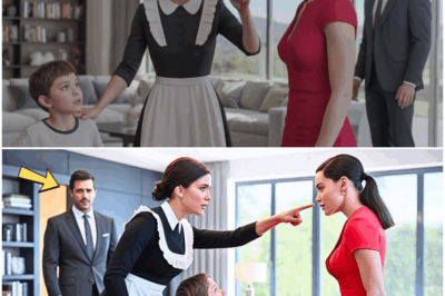 “¡No hagas eso! Cuando la empleada decidió enfrentar a la madrastra autoritaria frente al millonario, nadie imaginó la reacción explosiva que desencadenaría: secretos ocultos, tensiones que estallaron en segundos y una verdad impactante que cambió para siempre la dinámica de una familia donde nada era lo que parecía”