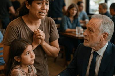 💔 “Madre desesperada ofrece lavar platos por un plato de comida para su hija: lo que un multimillonario hizo al oírla dejó a todo el restaurante en silencio y cambió la vida de ambos para siempre” 💔