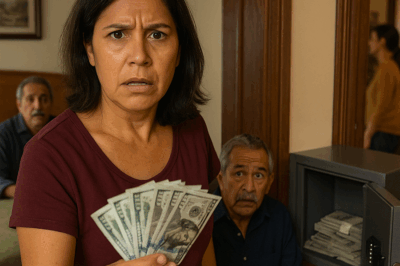 “She Secretly Slipped Money Into Her Father-in-Law’s Pocket to Help Him — But When She Felt Something Hidden Inside and Checked the Safe Moments Later, the Discovery Left Her Shaking and Changed the Family Forever”
