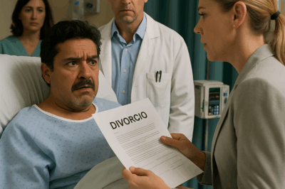 “‘Fírmalo’: Le entregaron los papeles del divorcio mientras estaba en el hospital y nadie sabía quién era. La historia real de un hombre que lo perdió todo en el momento más vulnerable de su vida y cuya verdad, llena de giros y revelaciones, conmociona a todo México.”