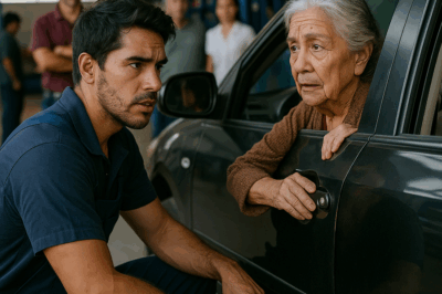 “Lo despidieron por ayudar gratis a una anciana cuyo auto se averió frente al taller. Su jefe lo humilló frente a todos y lo dejó sin trabajo. Días después, una limusina llegó al taller buscando al joven… y lo que sucedió después cambió su vida y demostró que los actos de bondad siempre regresan multiplicados.”
