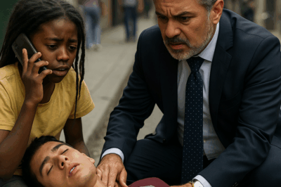 🚨 “La Llamada Que Nadie Esperaba: Una Niña De La Calle Avisó Al Millonario Que Su Hijo Estaba Inconsciente En Plena Vía Pública — Lo Que Él Descubrió Al Llegar No Solo Le Cambió La Vida, Sino Que Expuso Un Secreto Familiar Que Permaneció Oculto Durante Años.”