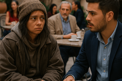 “Una millonaria decidió poner a prueba al destino y fingió ser mendiga en una cita a ciegas, creando un experimento tan arriesgado como impredecible: la reacción del joven, sus palabras, sus gestos y la revelación final desencadenaron un giro tan sorprendente y emocional que quienes lo presenciaron aún no logran creer lo que ocurrió aquella tarde.”