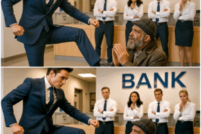 “La Sorprendente Caída de un Gerente Bancario: el Acto Impensado que Creyó Haber Pasado Desapercibido, la Misteriosa Identidad del Hombre que Expulsó del Edificio y el Giro Más Impactante que Reveló una Verdad Oculta Capaz de Cambiarlo Todo en Cuestión de Horas”