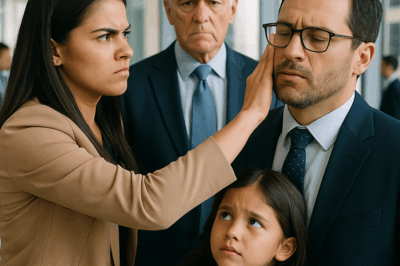 🔥 “La hija del millonario abofeteó al padre soltero delante de todos en plena reunión — segundos después, su firma canceló el acuerdo de 120 millones y reveló un secreto que nadie vio venir” 🔥