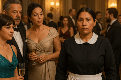 La Increíble Noche en la que una Familia Adinerada Invitó a su Humilde Empleada Doméstica Solo para Burlarse de Ella, pero Terminó Protagonizando una Entrada Tan Sorprendente, Misteriosa y Cargada de Elegancia que Cambió el Rumbo del Evento y Reveló Secretos que Nadie Imaginó