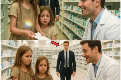 “Cuando el niño dijo temblando que no tenían dinero para el medicamento de su madre, el farmacéutico reaccionó con una burla fría que heló a todos los presentes… pero lo que nadie imaginaba era que un millonario, que observaba desde la última fila en silencio absoluto, se levantaría de repente para hacer algo tan inesperado, tan impactante y tan revelador, que transformaría por completo el destino de aquella familia.”